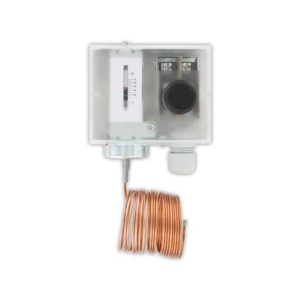 Low limit temperature control, 20 ft capillary with automatic reset